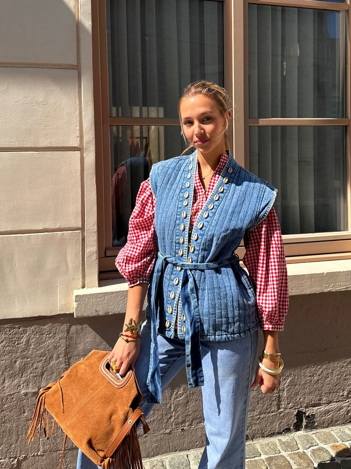 Boléro en jeans - SYLVIA