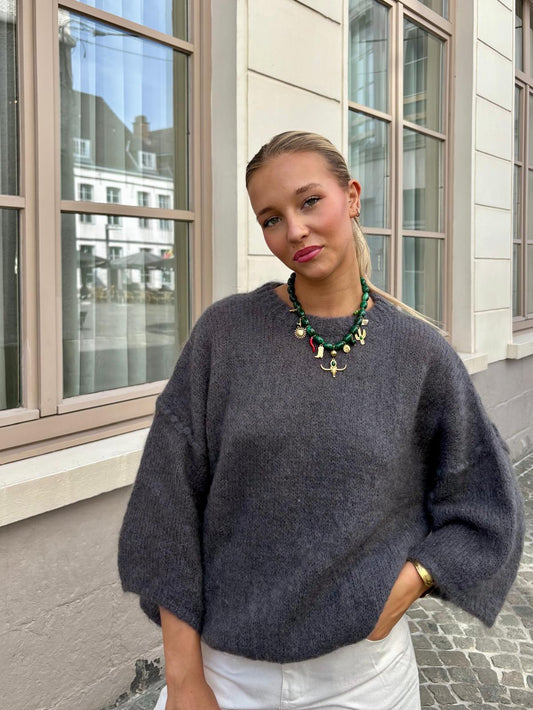 Pull gris foncé - CAMÉLIA