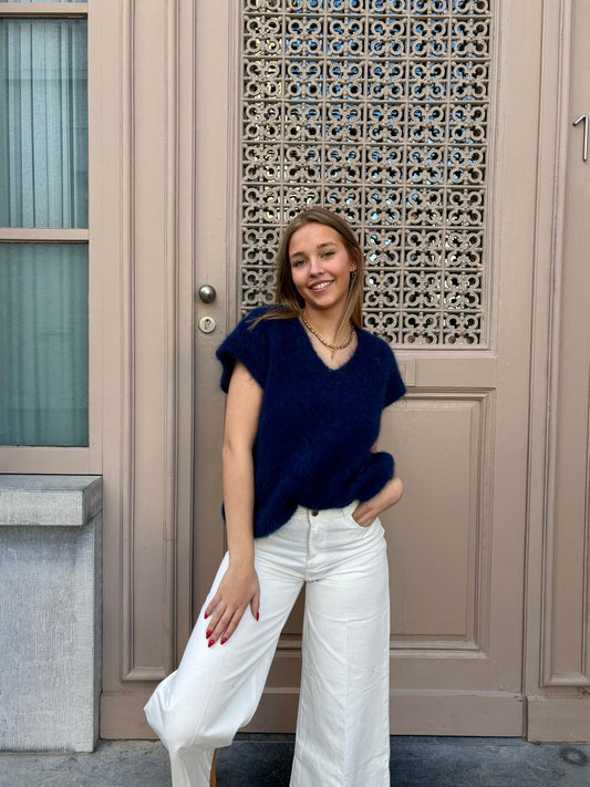 Pull bleu marine - CÉLESTINE