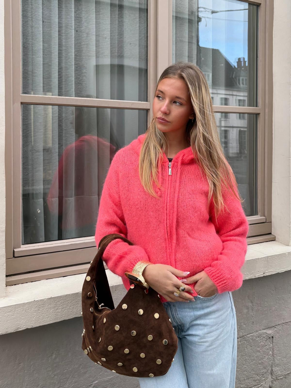 Gilet corail - MONICA