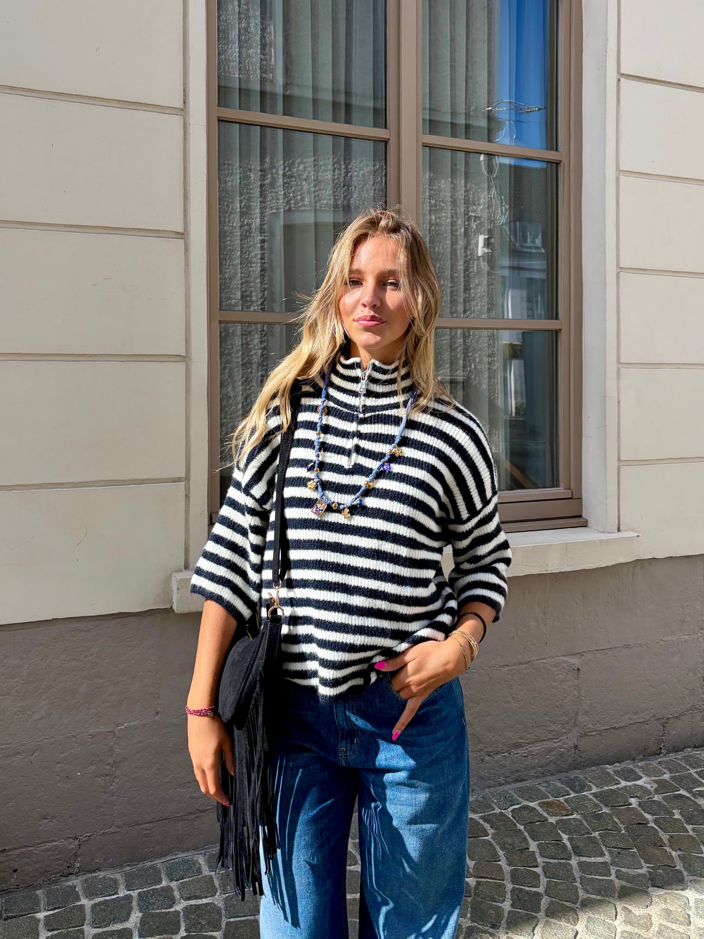 Pull bleu - ALINE