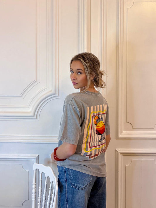 Grey T-shirt - APEROL