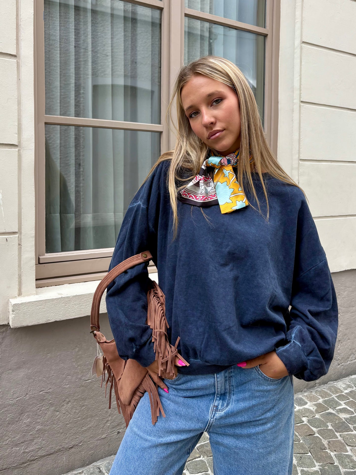 Sweat bleu marine - MANY