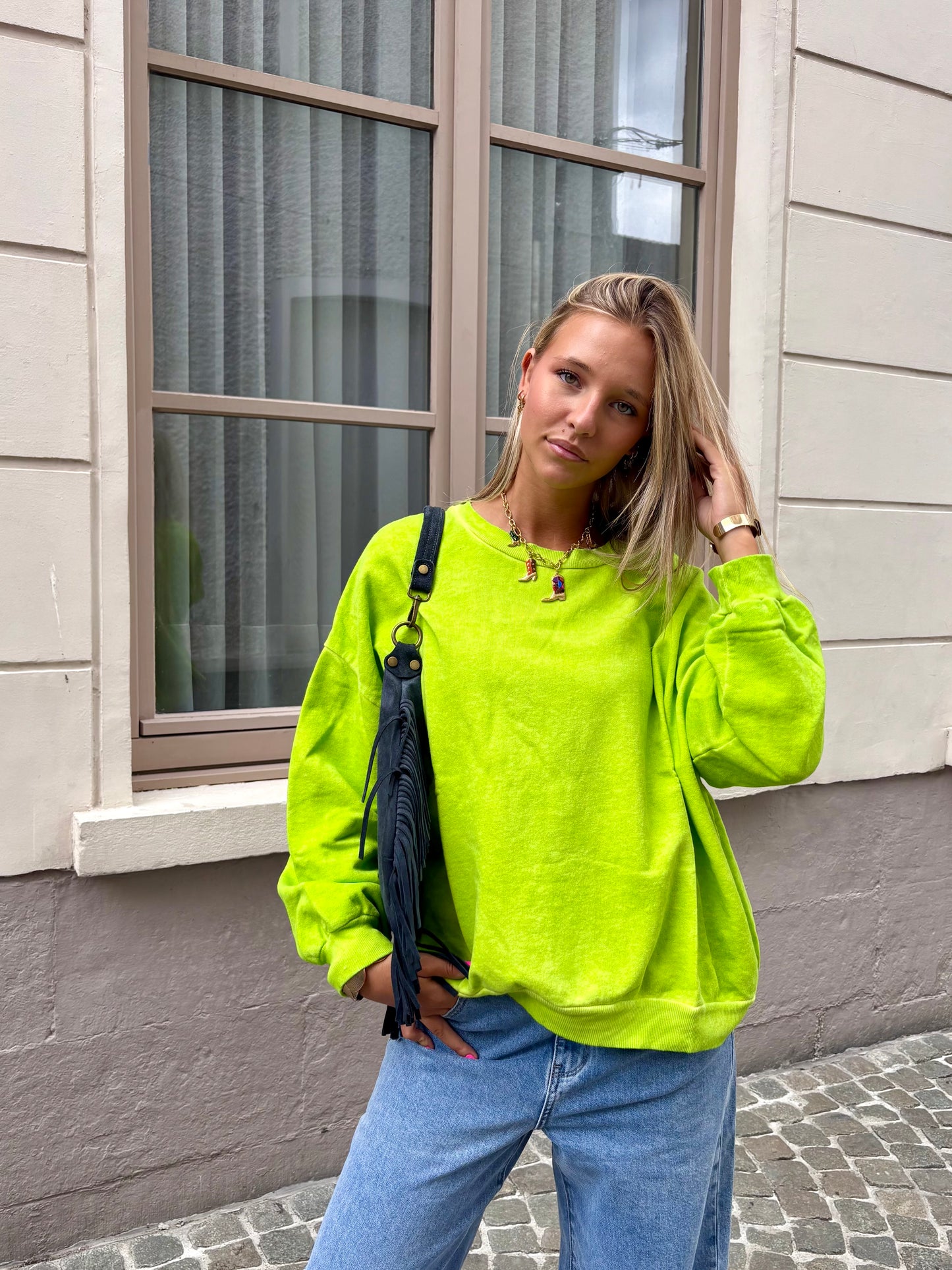 Sweat vert - MANY