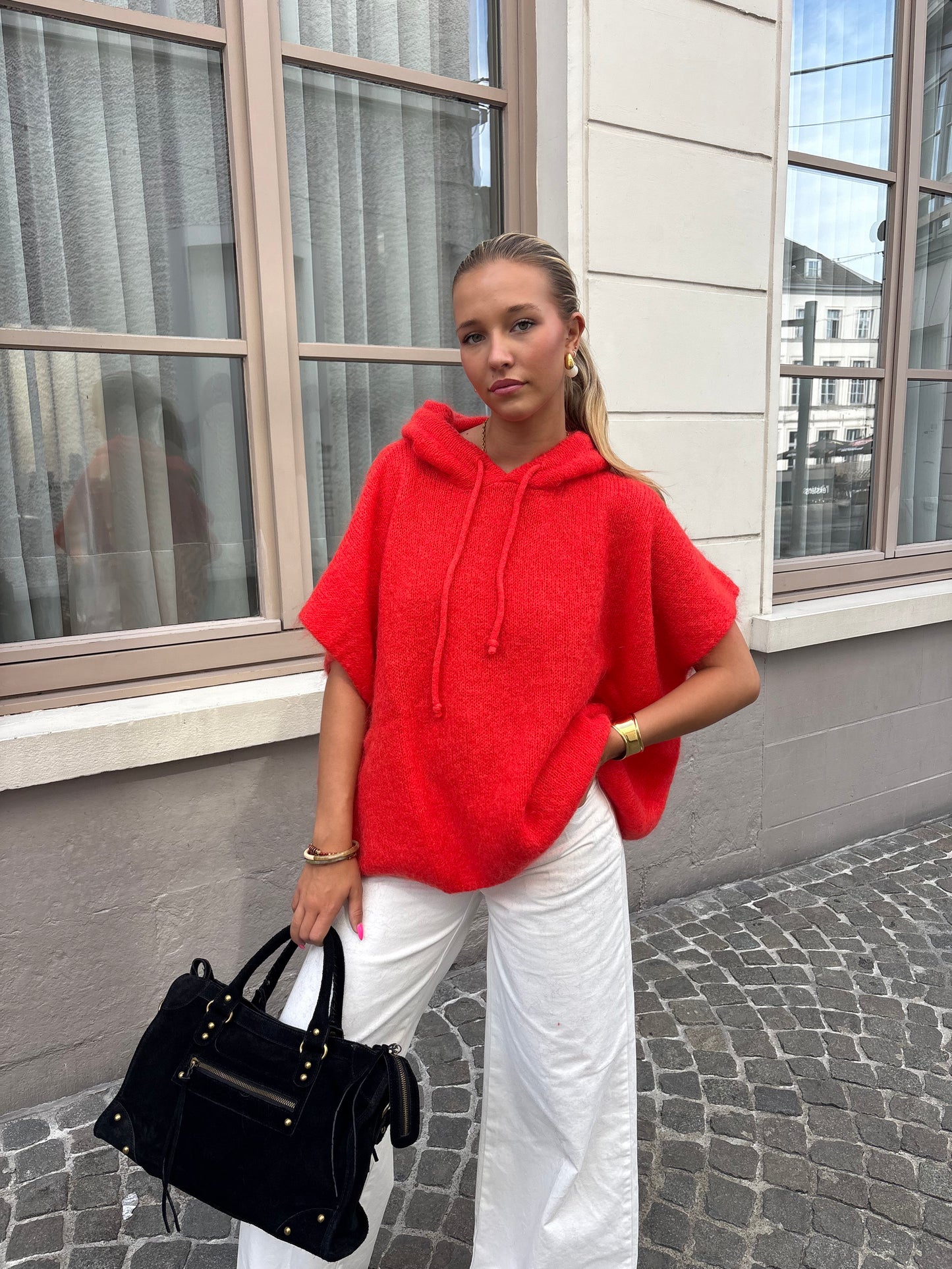 Pull rouge - FLAVIE