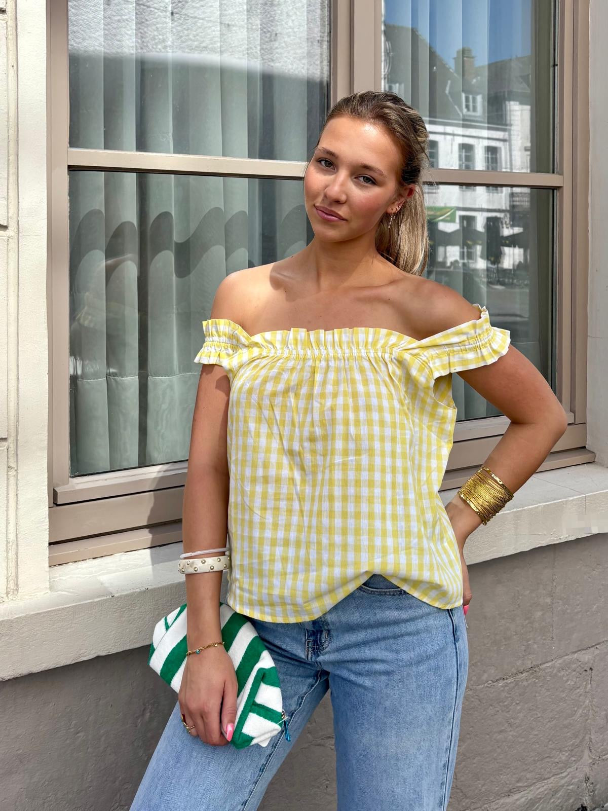 Haut jaune - CAMIL