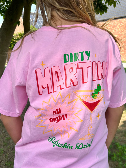 T-shirt rose - MARTINI