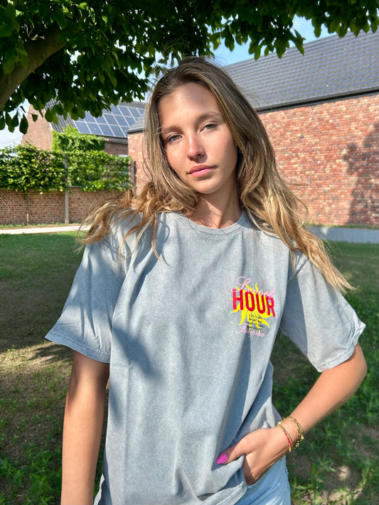 T-shirt gris - SUNSET