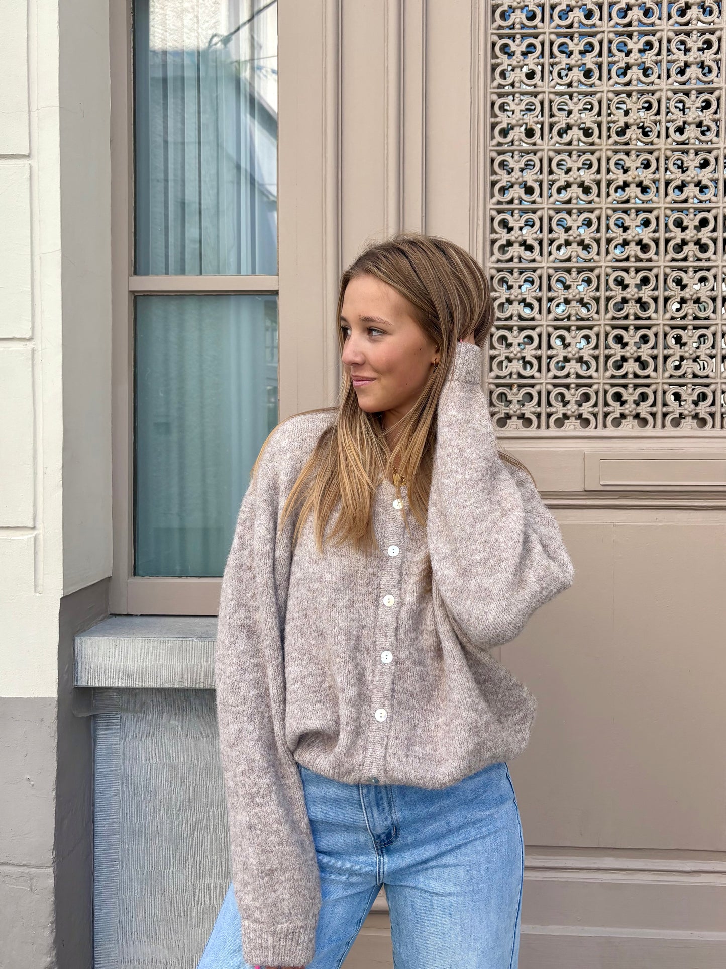 Gilet beige - MARINE