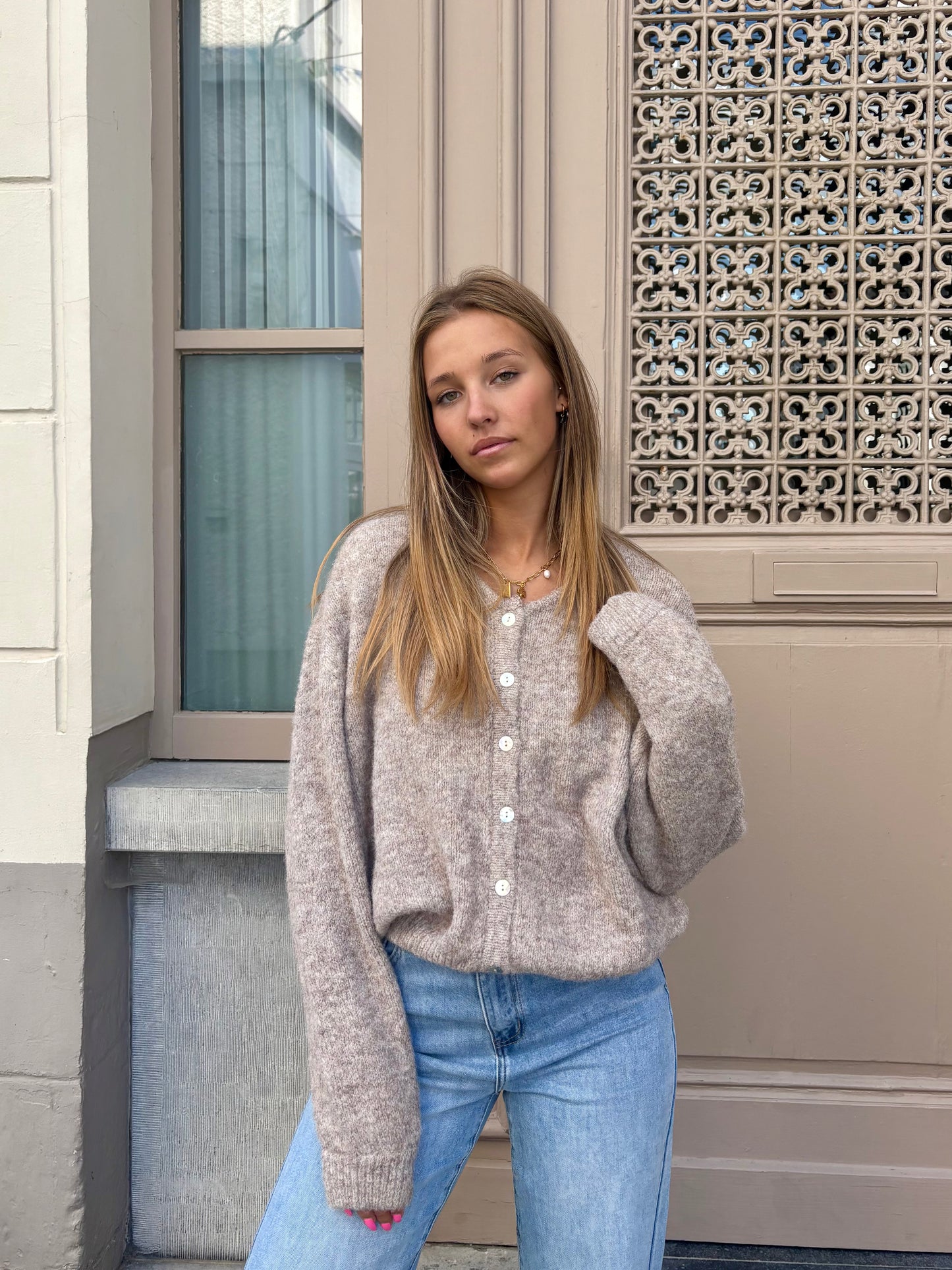 Gilet beige - MARINE