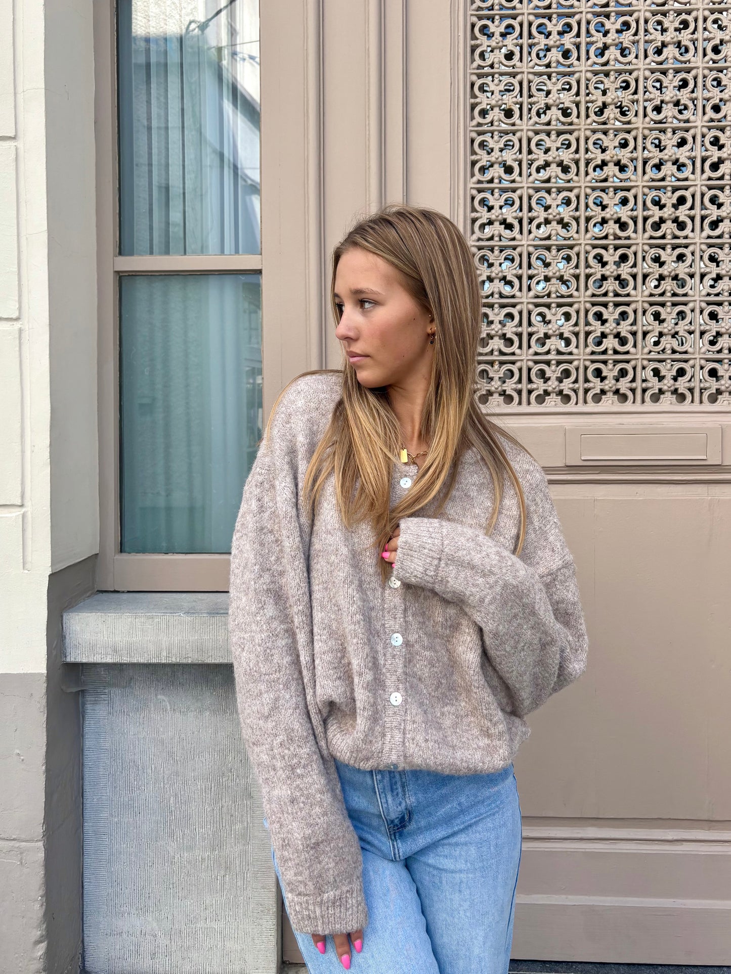 Gilet beige - MARINE
