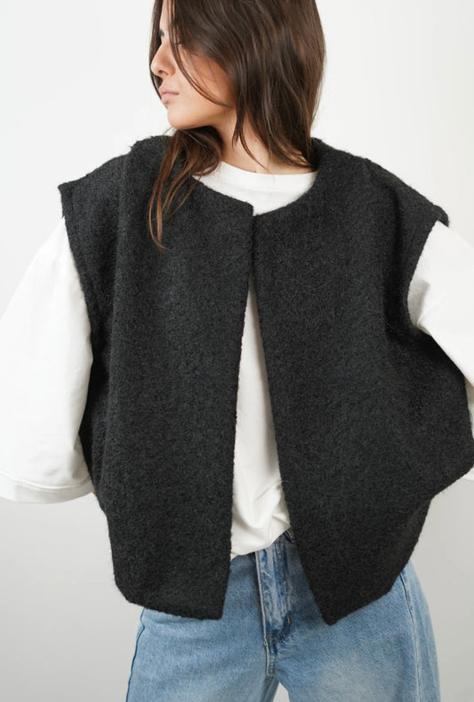 Gilet noir - CARLA