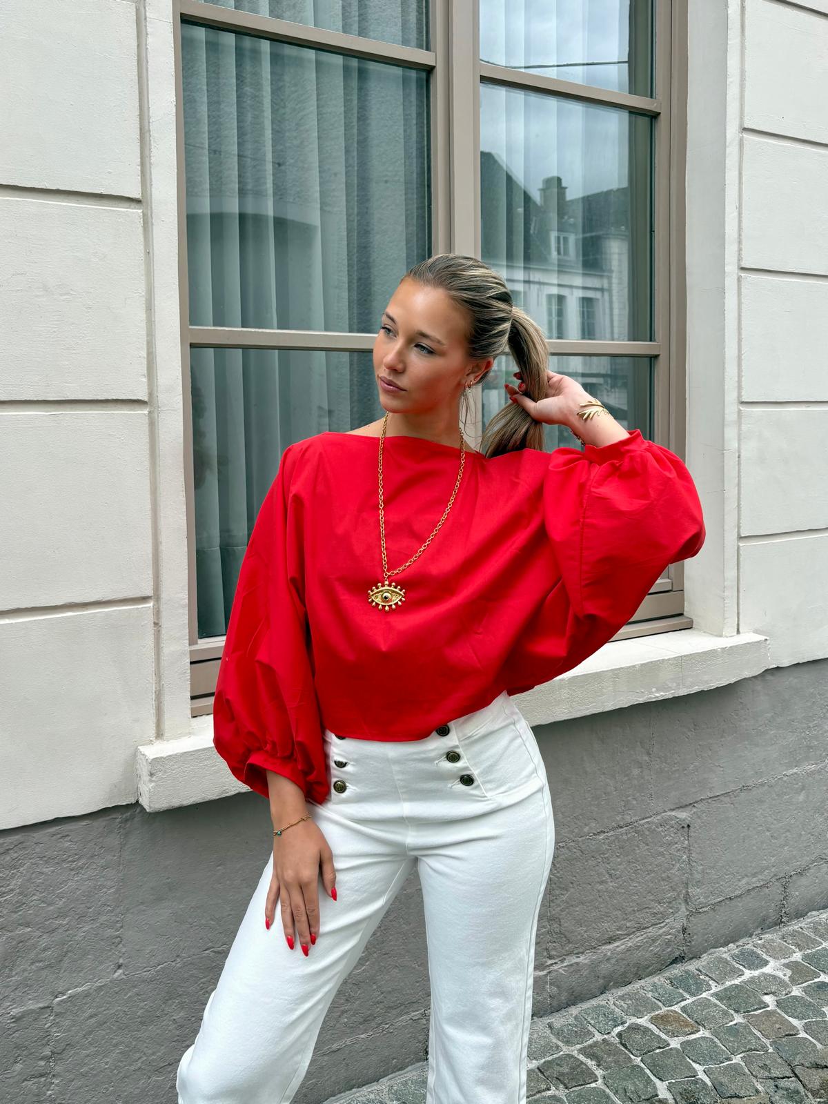 Haut rouge - MANU