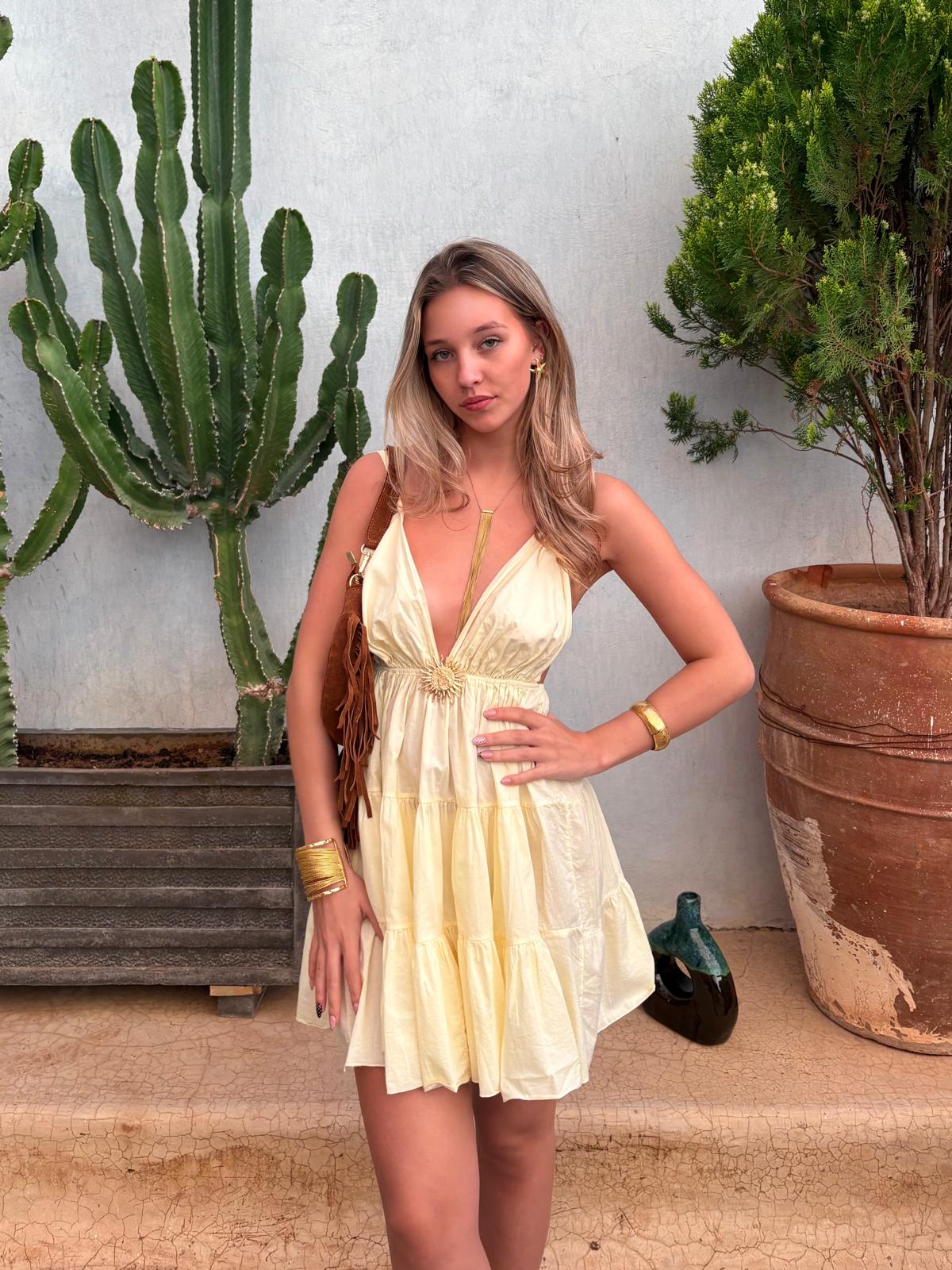Robe jaune - SOLEIL