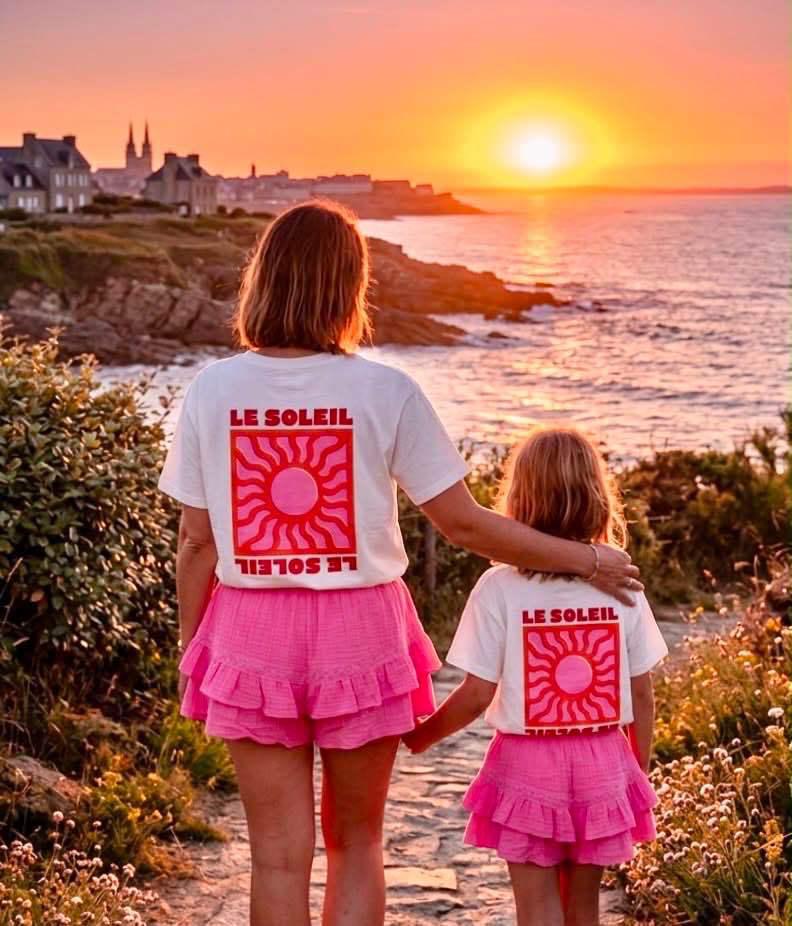 T-shirt blanc - SOLEIL